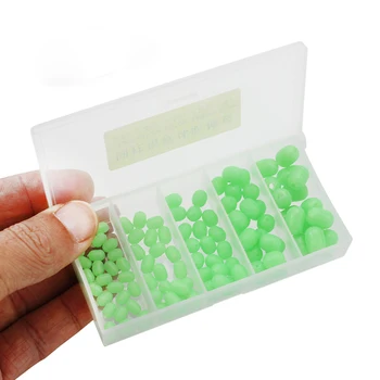 500Pcs 5 Boxs Luminous Soft Beads Fishing Space Beans Round Stopper Night Glow In Dark Fishing Accessories Mixture 5 Sizes
500Pcs 5 Boxs Luminous Soft Beads Fishing Space Beans Round Stopper Night Glow In Dark Fishing Accessories Mixture 5 Sizes