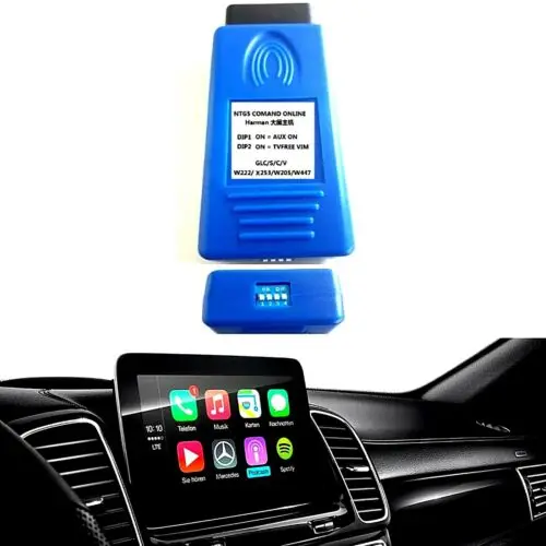 Command Online NTG5 Aux TV Auto Activation Tool For MB C GLC S V OBD2