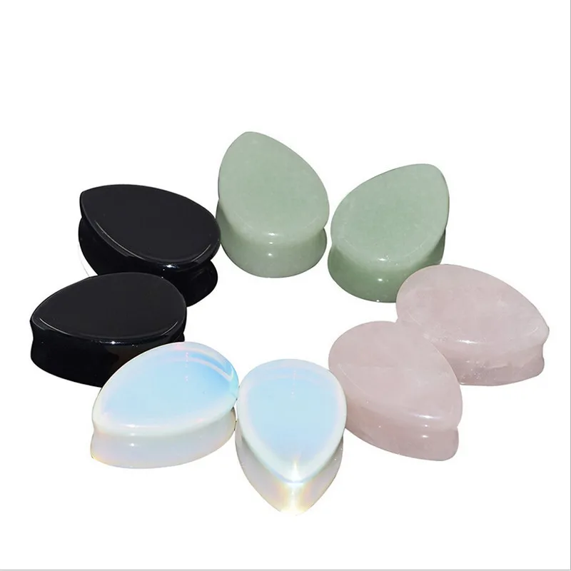 Water Drop Natural Stone Ear Plugs Tunnels Flesh Expansions Piercing Ear Plugs Earring Gauges Ears Expanders Rings Body Jewelry
Water Drop Natural Stone Ear Plugs Tunnels Flesh Expansions Piercing Ear Plugs Earring Gauges Ears Expanders Rings Body Jewelry
