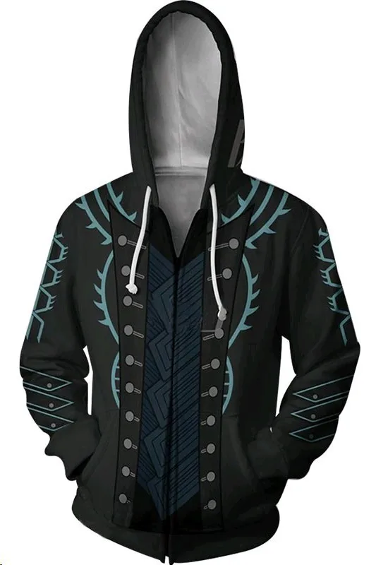 Dropshipping Game Devil May Cry Cosplay Hoodies Sweatshirts Unisex 3D Hooded Zip Up Full Print Hoody Sweatshirt Streetwear
Dropshipping Game Devil May Cry Cosplay Hoodies Sweatshirts Unisex 3D Hooded Zip Up Full Print Hoody Sweatshirt Streetwear