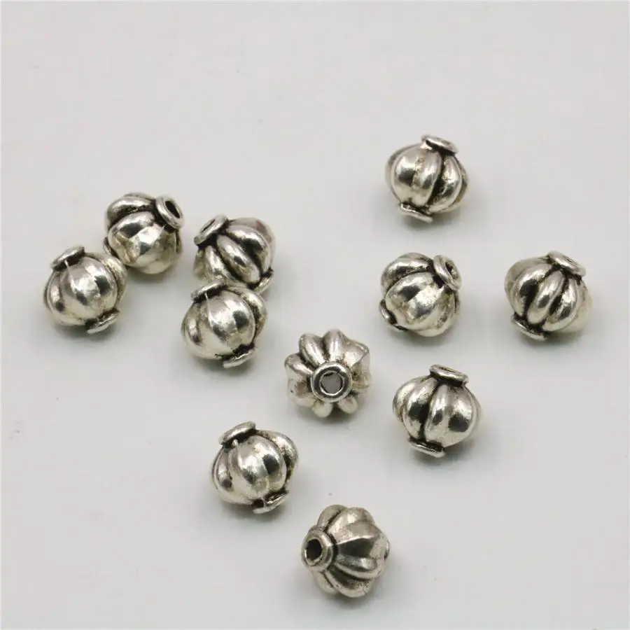 5PCS Hot Accessory Carved Flowers Copper DIY Finding Metal Lucky Loose Round Beads Ball Crafts Jewelry Making Girls Gifts 8mm
5PCS Hot Accessory Carved Flowers Copper DIY Finding Metal Lucky Loose Round Beads Ball Crafts Jewelry Making Girls Gifts 8mm