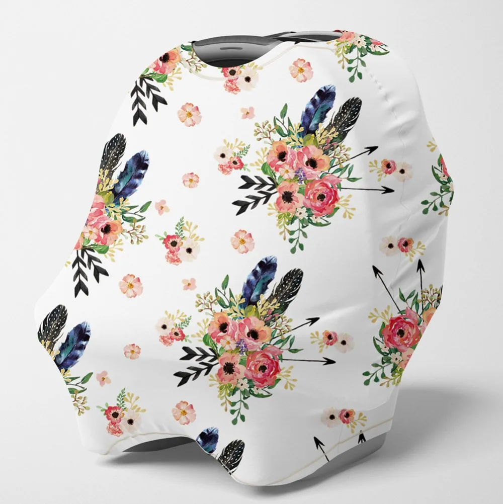 Nursing Cover Multi Use Breastfeeding ScarfBaby Car Seat Covers,Infant Stroller Cover,Carseat Canopy for Boys(Feather Floral)
Nursing Cover Multi Use Breastfeeding ScarfBaby Car Seat Covers,Infant Stroller Cover,Carseat Canopy for Boys(Feather Floral)