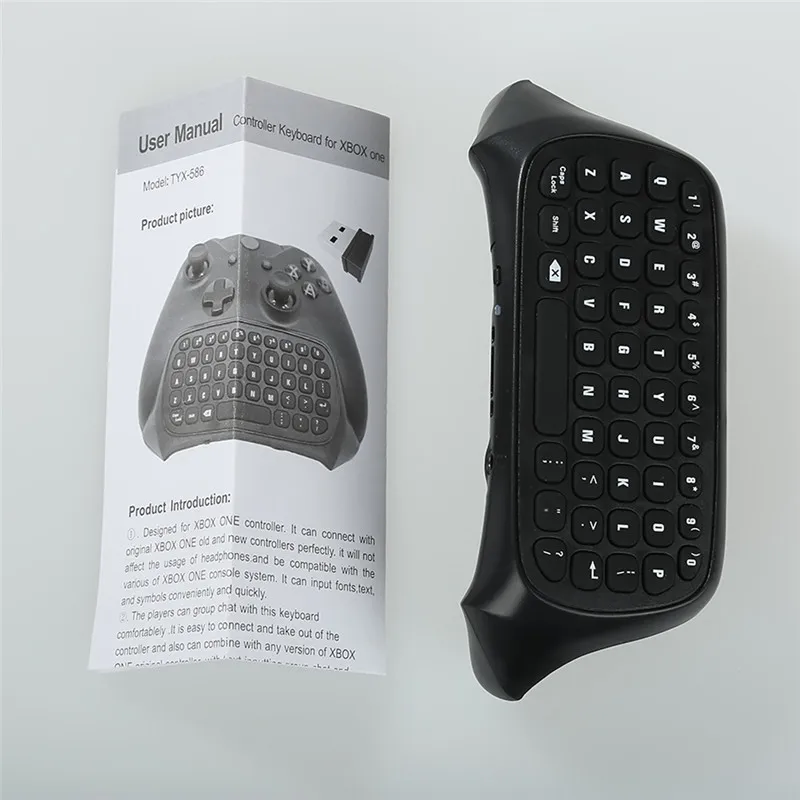 High Quality Durable Black 2.4G Mini Wireless Keyboard Message Controller Keyboard For Microsoft Xbox One Gaming keyboard
High Quality Durable Black 2.4G Mini Wireless Keyboard Message Controller Keyboard For Microsoft Xbox One Gaming keyboard