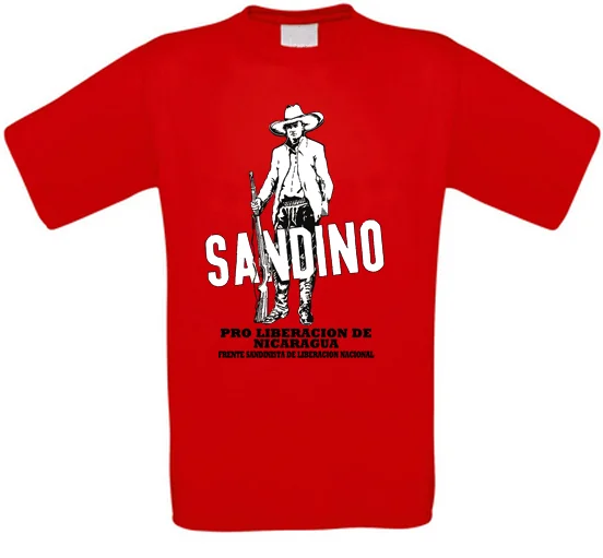SANDINO Sandinista NICARAGUA ORTEGA RevolutionMens T Shirt Cotton