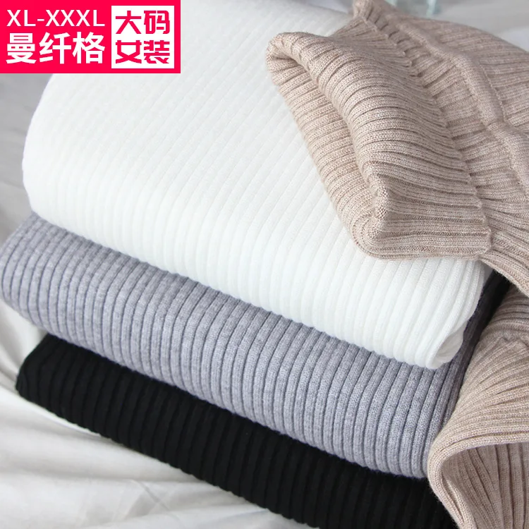 2019 Plus Size Women XL-4XL Winter Warm Knitted Turtleneck Sweater Black,white,grey Long Sleeve Casual Sweater Female
2019 Plus Size Women XL-4XL Winter Warm Knitted Turtleneck Sweater Black,white,grey Long Sleeve Casual Sweater Female