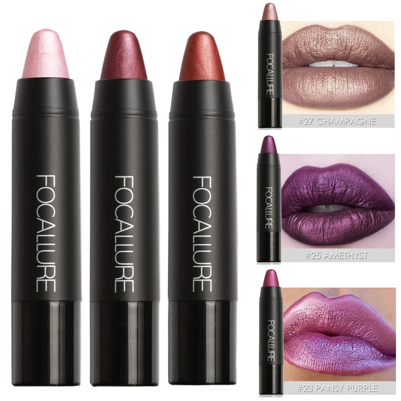 New Lipstick Brands Lip Stick Cosmetics Pencil Pigment 8 Color Long Lasting Matte Sexy Red Lips Focallure Metallic Lipstick Kit
New Lipstick Brands Lip Stick Cosmetics Pencil Pigment 8 Color Long Lasting Matte Sexy Red Lips Focallure Metallic Lipstick Kit