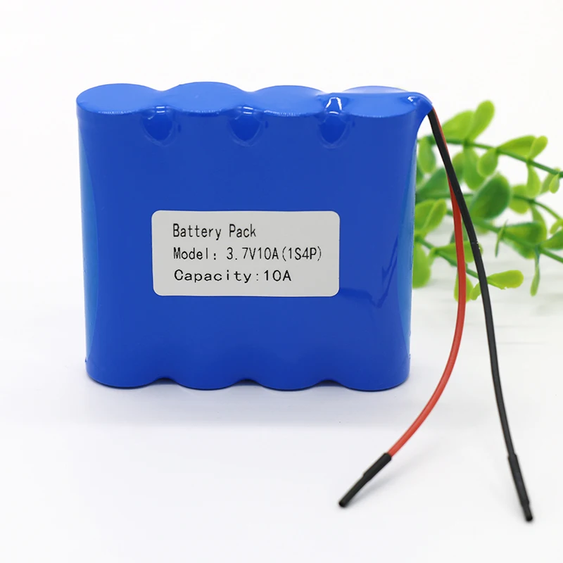 KLUOSI 1S4P 3.7V/4.2V 10000mAh Lithium Ion Battery Pack with BMS Is Suitable for Small Electric Model Industrial Instruments
KLUOSI 1S4P 3.7V/4.2V 10000mAh Lithium Ion Battery Pack with BMS Is Suitable for Small Electric Model Industrial Instruments
