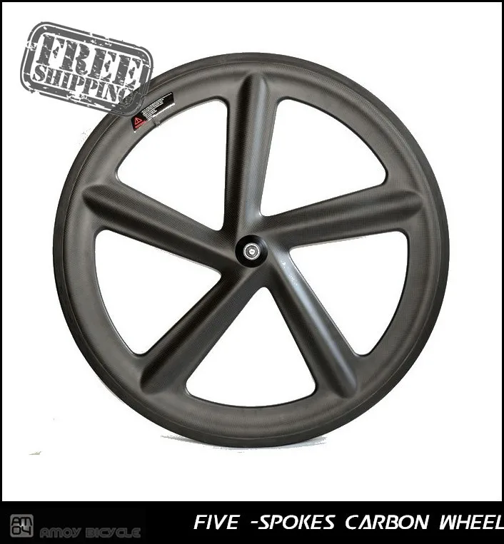 Free shipping road bike carbon 5 spokes fixed gear wheels front rear wheels Five spokes Track/Triathlon / Time Trial Bike Wheels
Free shipping road bike carbon 5 spokes fixed gear wheels front rear wheels Five spokes Track/Triathlon / Time Trial Bike Wheels