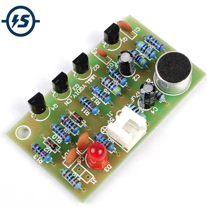 Electronic Clap Switch Suite DIY Kit Sound Sensor Electronic Circuit DIY Suit Integrated Module
Electronic Clap Switch Suite DIY Kit Sound Sensor Electronic Circuit DIY Suit Integrated Module