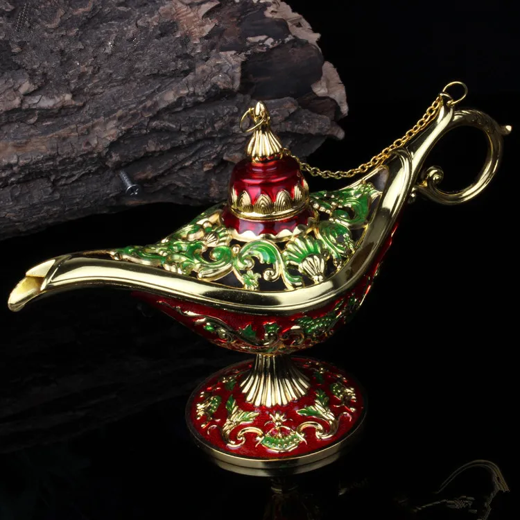 Russia metal tin (a~ la~ ding) magic lamp tea pot genie lamp Russia Cloisonne Carving Flower Rare Noble Lamp wish~ lamps 19cm
Russia metal tin (a~ la~ ding) magic lamp tea pot genie lamp Russia Cloisonne Carving Flower Rare Noble Lamp wish~ lamps 19cm