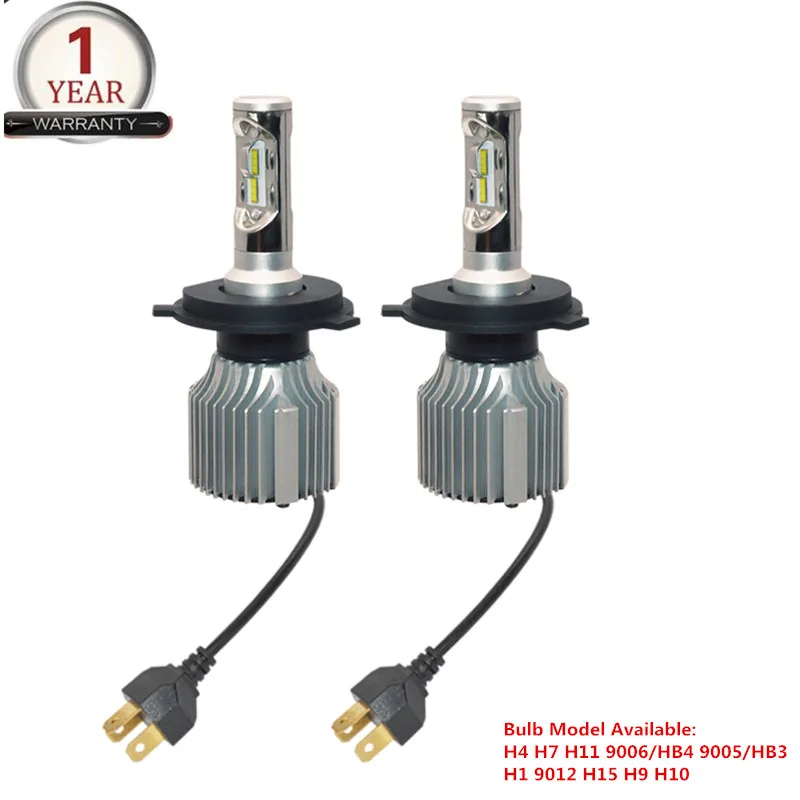 High Power H4 Compact Car Headlight High/Low 60W/55W Real 6000Lm H7 LED H11 9006 9005 Car Light Fog Light With Flip Chip Beads
High Power H4 Compact Car Headlight High/Low 60W/55W Real 6000Lm H7 LED H11 9006 9005 Car Light Fog Light With Flip Chip Beads