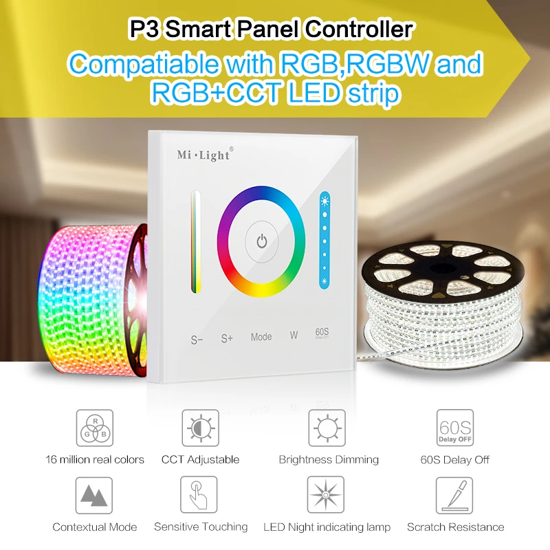DC12V-24V 15A Wall Mounted RGB Touch Panel LED Controller Wall Embedded RGBW RGB+CCT 5color LED Controller 1PCS Free Shipping
DC12V-24V 15A Wall Mounted RGB Touch Panel LED Controller Wall Embedded RGBW RGB+CCT 5color LED Controller 1PCS Free Shipping