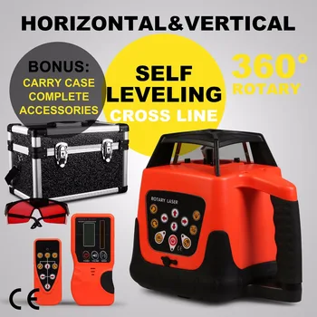 New Automatic Electronic Self-Leveling Rotary Rotating Red Laser Level 150M
New Automatic Electronic Self-Leveling Rotary Rotating Red Laser Level 150M