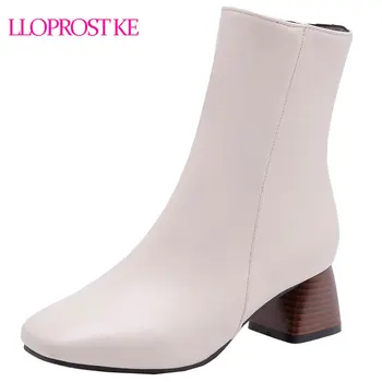 Lloprost ke New Ankle boots zipper PU solid med heels shoes autumn winter boots for women fashion punk large size 28-52 D536
Lloprost ke New Ankle boots zipper PU solid med heels shoes autumn winter boots for women fashion punk large size 28-52 D536