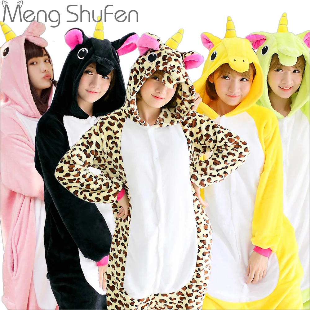 Image One piece Unisex Unicorn Kigurumi Tenma Pajamas Sets Animal Costume Anime  Cosplay Sleepwear Party Costume For Men Women Adults