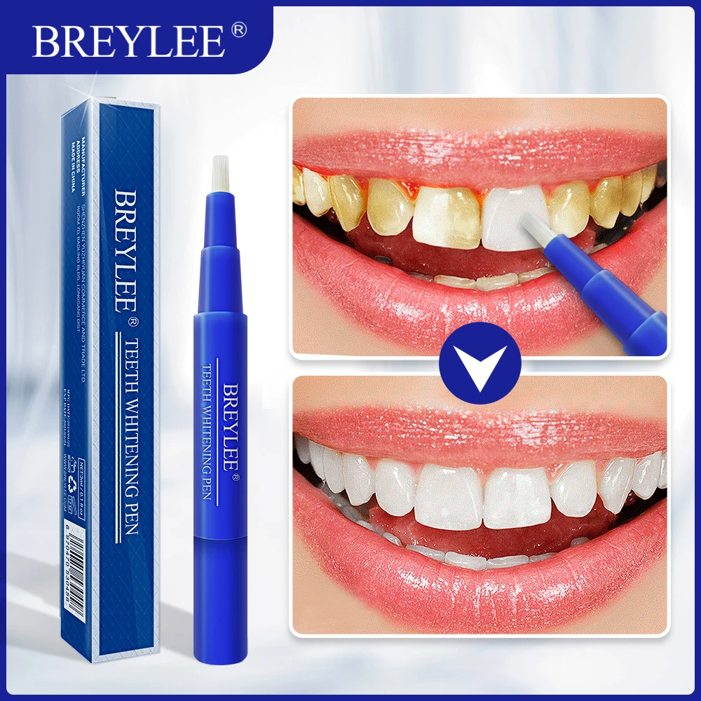 Breylee Teeth Whitening Pen Brush Oral Hygiene Essence Dentistry Cleaning Tooth Care Removes Plaque Stains Serum Dental Tools
Breylee Teeth Whitening Pen Brush Oral Hygiene Essence Dentistry Cleaning Tooth Care Removes Plaque Stains Serum Dental Tools
