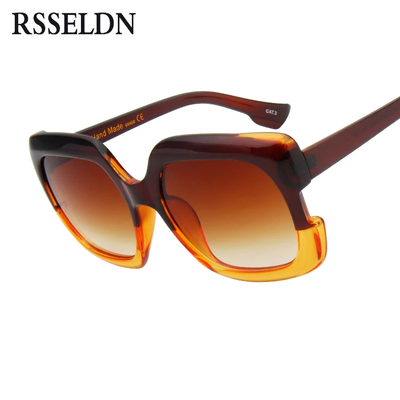 RSSELDN Luxury Vintage Square Sunglasses Women Brand Designer Oversized Retro Female Fashion Sun Glasses For Women 2018 New
RSSELDN Luxury Vintage Square Sunglasses Women Brand Designer Oversized Retro Female Fashion Sun Glasses For Women 2018 New