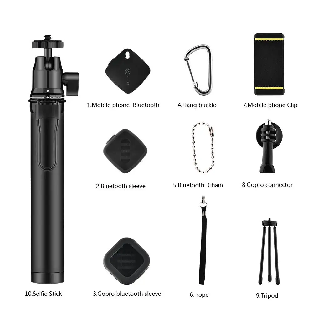 BEESCLOVER Wireless Mini Bluetooth Selfie Stick Tripod Monopod for iPhone Xs MAx X Andriod IOS Gopro Hero 7 6 Yi Cam r25
BEESCLOVER Wireless Mini Bluetooth Selfie Stick Tripod Monopod for iPhone Xs MAx X Andriod IOS Gopro Hero 7 6 Yi Cam r25