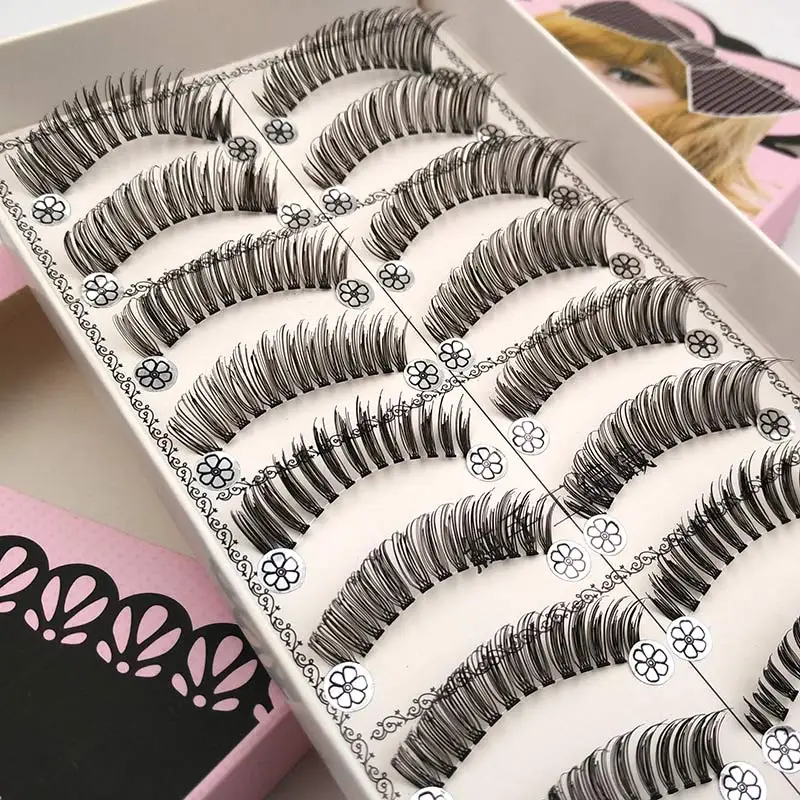 10 Pairs False Eyelashes Natural Soft Lashes Long Makeup Eyelash Extension Winged Faux Cils Wimpers Fake Eyelashes Wholesale L4
10 Pairs False Eyelashes Natural Soft Lashes Long Makeup Eyelash Extension Winged Faux Cils Wimpers Fake Eyelashes Wholesale L4
