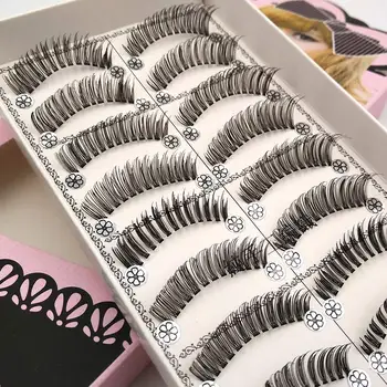 10 Pairs False Eyelashes Natural Soft Lashes Long Makeup Eyelash Extension Winged Faux Cils Wimpers Fake Eyelashes Wholesale L4
10 Pairs False Eyelashes Natural Soft Lashes Long Makeup Eyelash Extension Winged Faux Cils Wimpers Fake Eyelashes Wholesale L4
