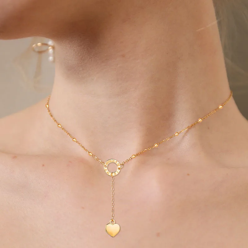 Tiny Heart Necklace for Women SHORT Chain Heart star Pendant Necklace Gift Ethnic Bohemian Choker Necklace drop shipping
Tiny Heart Necklace for Women SHORT Chain Heart star Pendant Necklace Gift Ethnic Bohemian Choker Necklace drop shipping