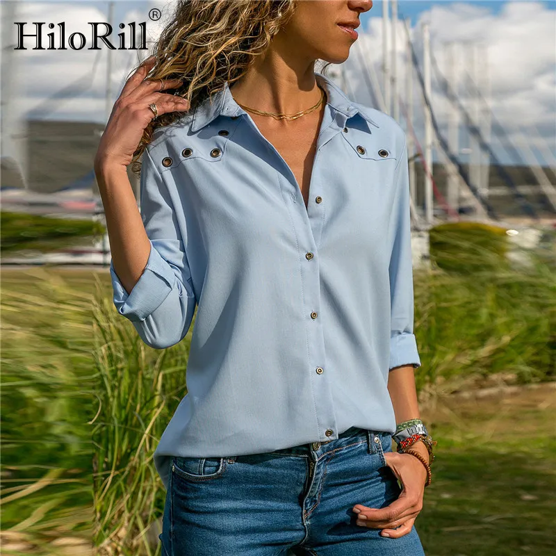 Women Tops and Blouses 2019 Long Sleeve Chiffon Blouse Turn-Down Collar Solid Office Blouse Elegant Ladies Tops Chemisier Femme
Women Tops and Blouses 2019 Long Sleeve Chiffon Blouse Turn-Down Collar Solid Office Blouse Elegant Ladies Tops Chemisier Femme