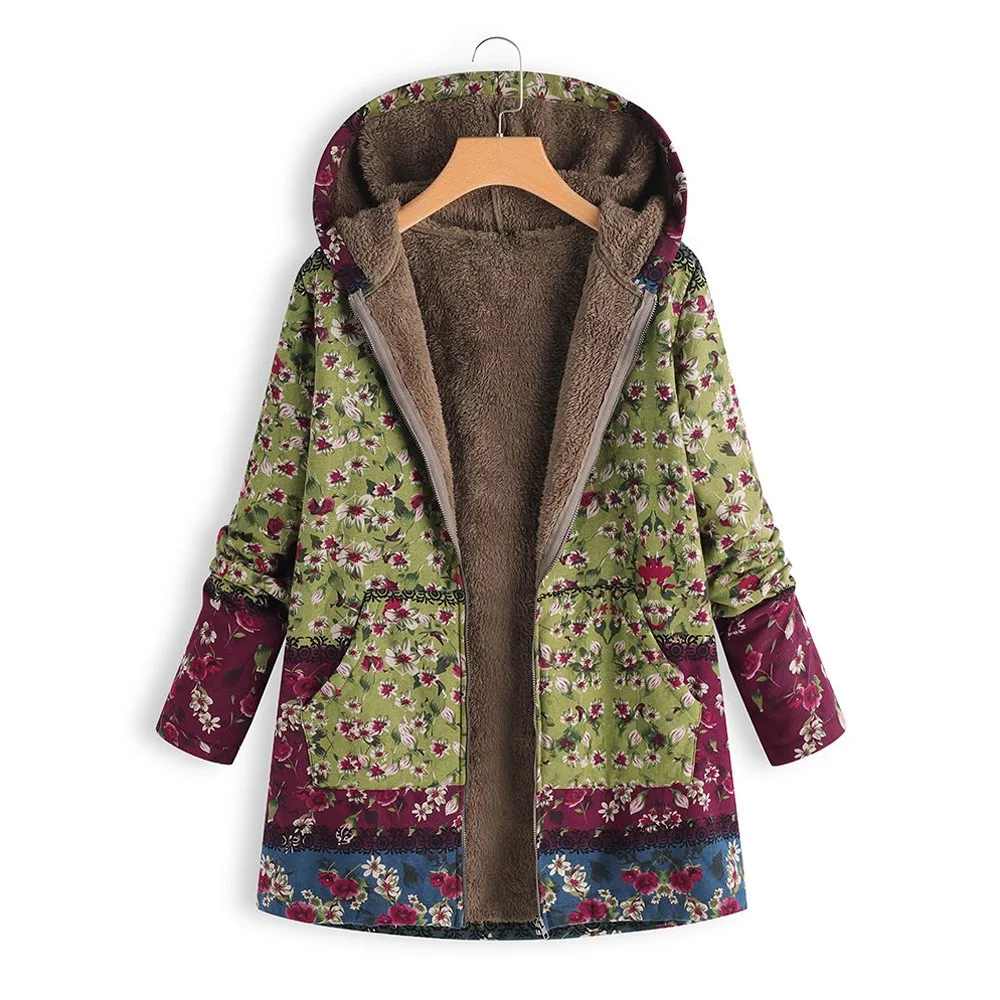 coats and jackets women Winter Warm Floral Print Hooded Outwear Pockets Vintage Oversize cotton clothing jacket women 2018Oct16
coats and jackets women Winter Warm Floral Print Hooded Outwear Pockets Vintage Oversize cotton clothing jacket women 2018Oct16