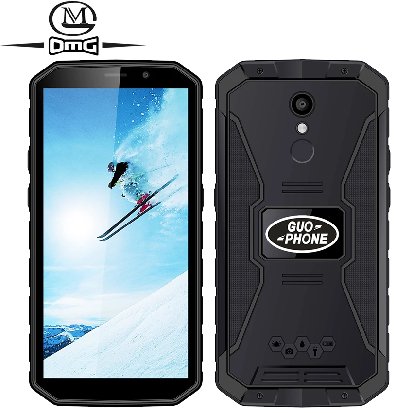 IP68 shockproof mobile phone 6500mAh 5.5" MTK6739 Quad Core phones Android 8.1 2GB +16GB 8.0MP 4G Smartphone Guophone XP9800
IP68 shockproof mobile phone 6500mAh 5.5" MTK6739 Quad Core phones Android 8.1 2GB +16GB 8.0MP 4G Smartphone Guophone XP9800