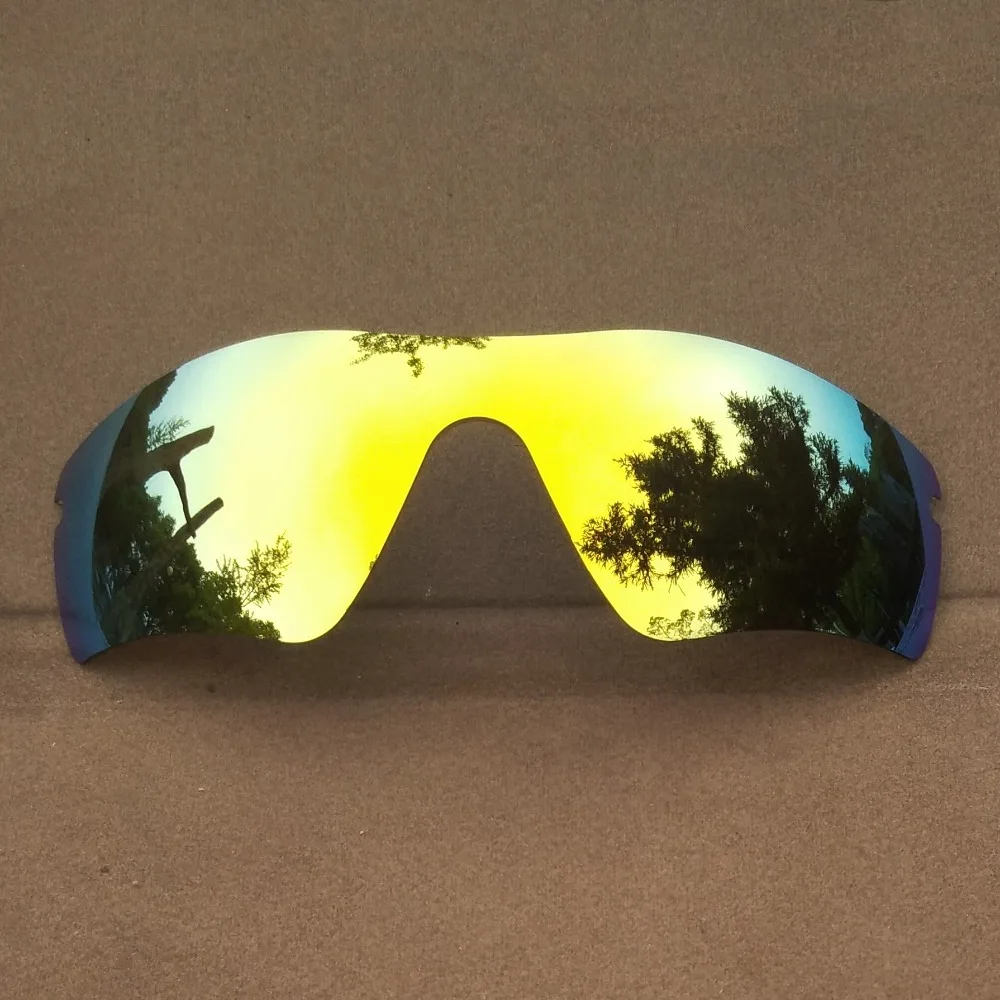 

24K Gold Mirrored Replacement Lenses for Radarlock Path Sunglasses Frame 100% UVA & UVB Anti-Reflective