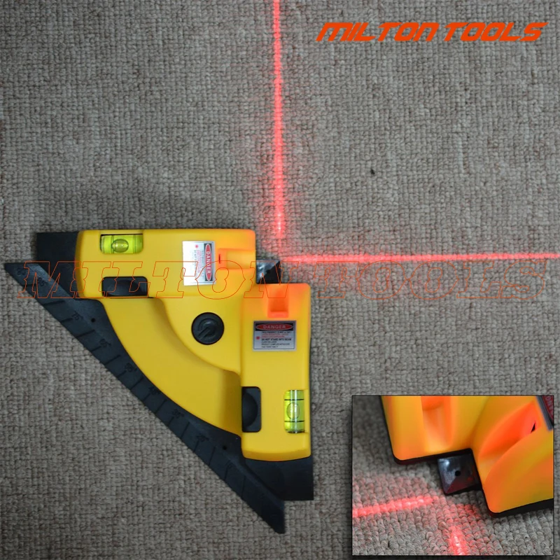 Right angle 90 degree square Laser Level, high quality laser tool, Measurement scale, infrared foot level
Right angle 90 degree square Laser Level, high quality laser tool, Measurement scale, infrared foot level