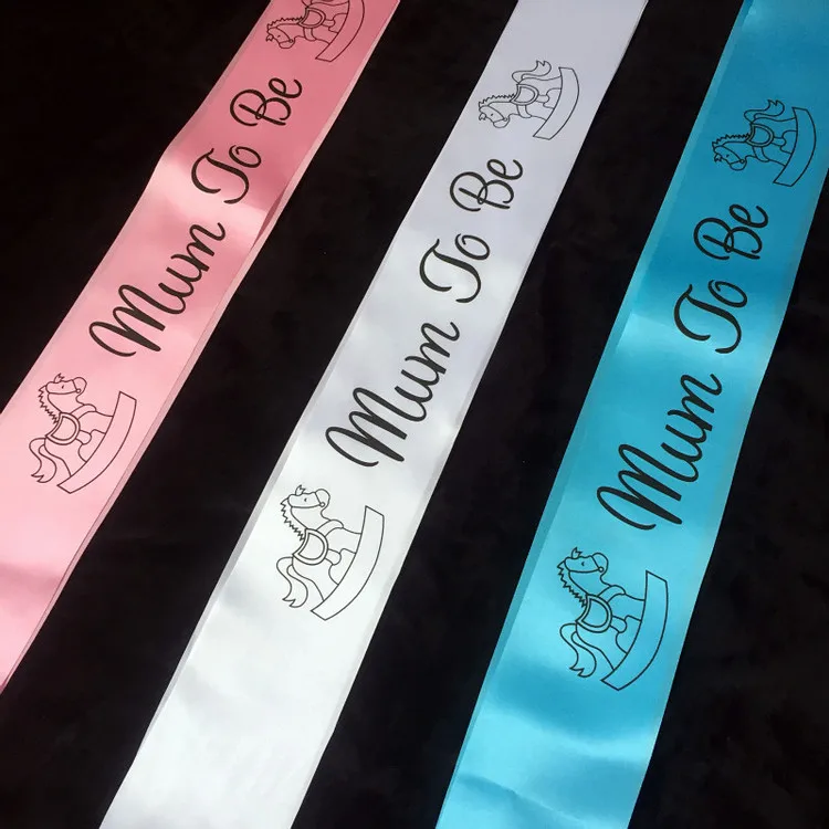 Footprint Mum To Be Sash Baby Boy Girl Baby Shower Decoration Sash Newborn Party Decoration Pregnant Mom Favor Gifts 
Footprint Mum To Be Sash Baby Boy Girl Baby Shower Decoration Sash Newborn Party Decoration Pregnant Mom Favor Gifts
