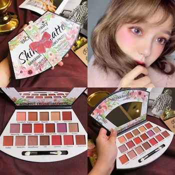 18Color Gergeous Gift Eyeshadow Palette Shimmer Matte Glitter Pigment Eyeshadow Pallete WaterproofSmoky Makeup Palette Cosmetic
18Color Gergeous Gift Eyeshadow Palette Shimmer Matte Glitter Pigment Eyeshadow Pallete WaterproofSmoky Makeup Palette Cosmetic