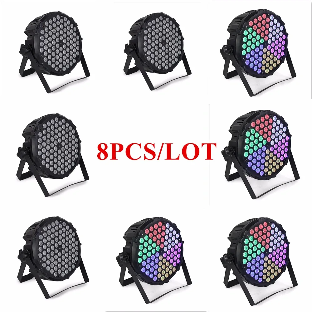 8Pcs/Lot LED Par Lights Aluminum 84Pcs Lamp Beads 3W RGB DMX Professional Stage Dj Equipment Event Wedding Light Decoration
8Pcs/Lot LED Par Lights Aluminum 84Pcs Lamp Beads 3W RGB DMX Professional Stage Dj Equipment Event Wedding Light Decoration