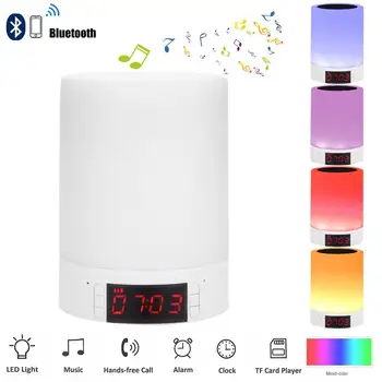 AKDSteel Bluetooth Music Light High Quality USB Charging Alarm Clock Night Lamp Home Bedroom Decoration Gift 
AKDSteel Bluetooth Music Light High Quality USB Charging Alarm Clock Night Lamp Home Bedroom Decoration Gift