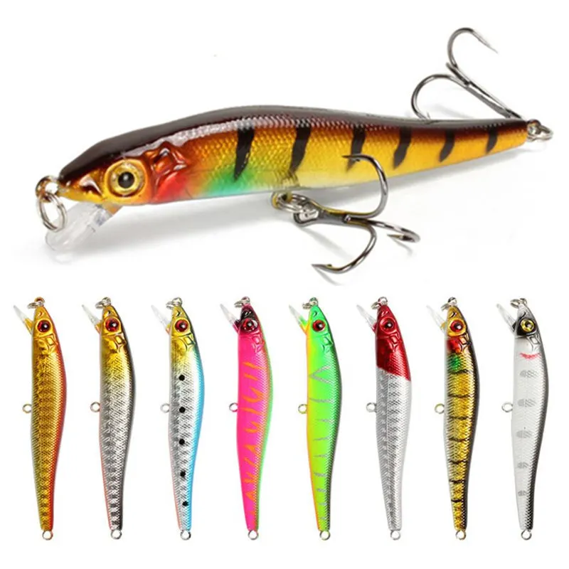 Best selling 18-color 1pcs fishing bait artificial bait 8.5cm/5.8g Minnow plastic fish lure carp fishing gear supplies
Best selling 18-color 1pcs fishing bait artificial bait 8.5cm/5.8g Minnow plastic fish lure carp fishing gear supplies