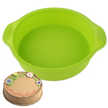 10inch Round Silicone Cake Mold Form Baking Bakeware Tool Cake Maker Birthday Mold Tray Baking Bread Mould Cupcake Pan Tool
10inch Round Silicone Cake Mold Form Baking Bakeware Tool Cake Maker Birthday Mold Tray Baking Bread Mould Cupcake Pan Tool