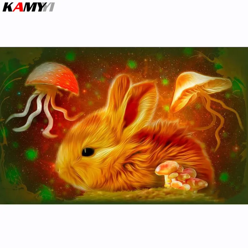 DIY 5D Full Square Square Diamond Embroidery Lovely Rabbit Diamond Painting Cross-stitch Rhinestone Mosaic Decor New Year XY1
DIY 5D Full Square Square Diamond Embroidery Lovely Rabbit Diamond Painting Cross-stitch Rhinestone Mosaic Decor New Year XY1