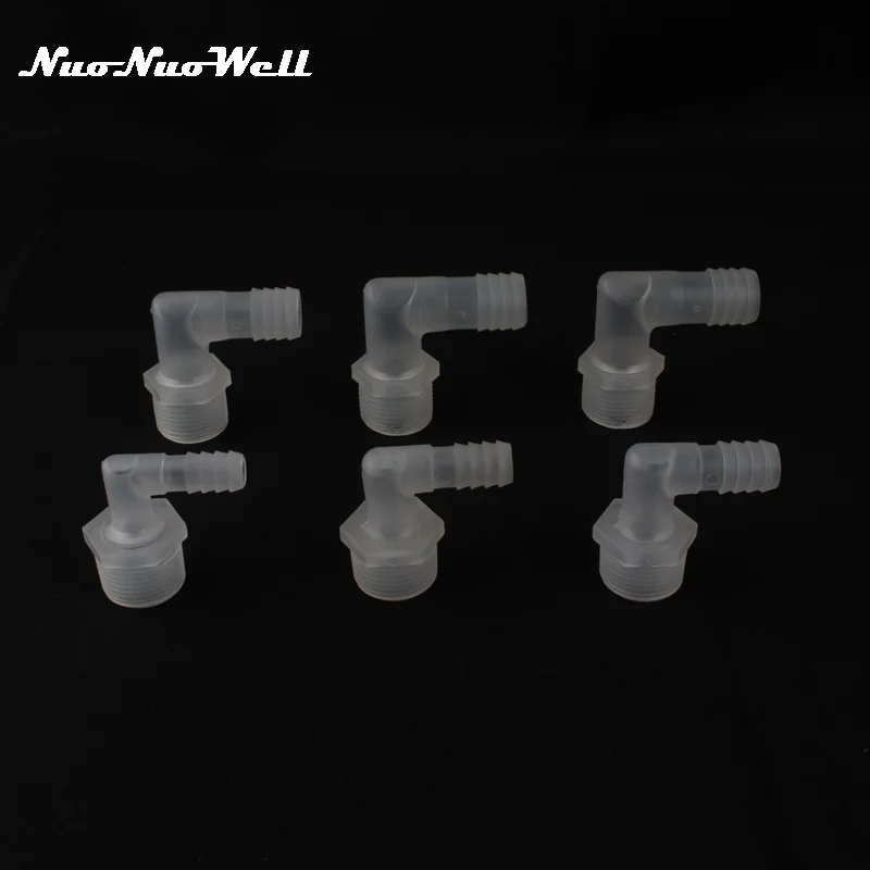 5pcs NuoNuoWell Plastic 3/4" Thread to 10mm~20mm Hose 90 Degree Elbow Connector Aquarium Air pump Fittings Irrigation Adapter
5pcs NuoNuoWell Plastic 3/4" Thread to 10mm~20mm Hose 90 Degree Elbow Connector Aquarium Air pump Fittings Irrigation Adapter