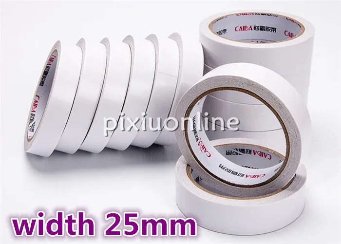 1pc DS192 White Double Sides Tape Width 25mm Lengthen Double Faced Adhesive Sticky Tape Sell at a Loss Free Shipping Russia
1pc DS192 White Double Sides Tape Width 25mm Lengthen Double Faced Adhesive Sticky Tape Sell at a Loss Free Shipping Russia
