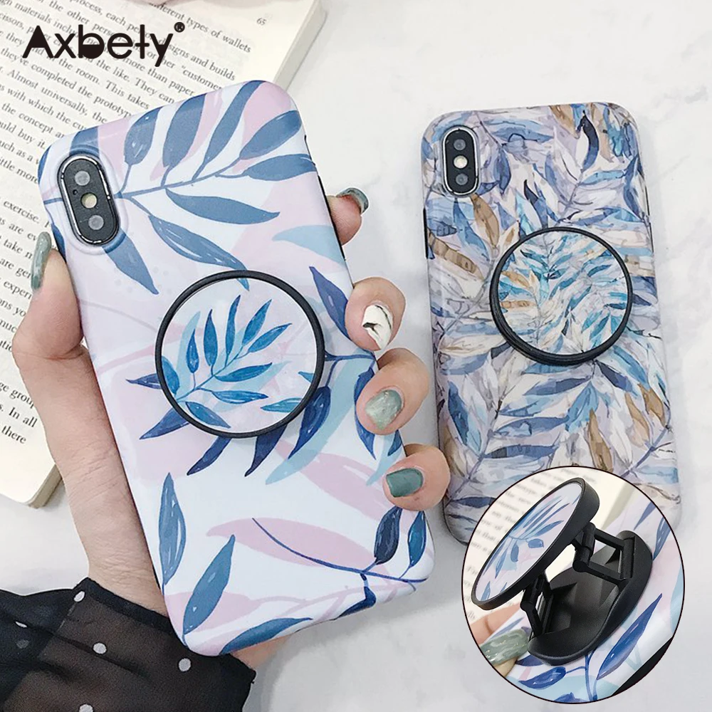 For iPhone XR 11 Pro X XS Max Case Ink Palm Leaves Pattern Foldable Kickstand Holder Cover For iPhone 7 6 6s 8 Plus Soft Coque
For iPhone XR 11 Pro X XS Max Case Ink Palm Leaves Pattern Foldable Kickstand Holder Cover For iPhone 7 6 6s 8 Plus Soft Coque