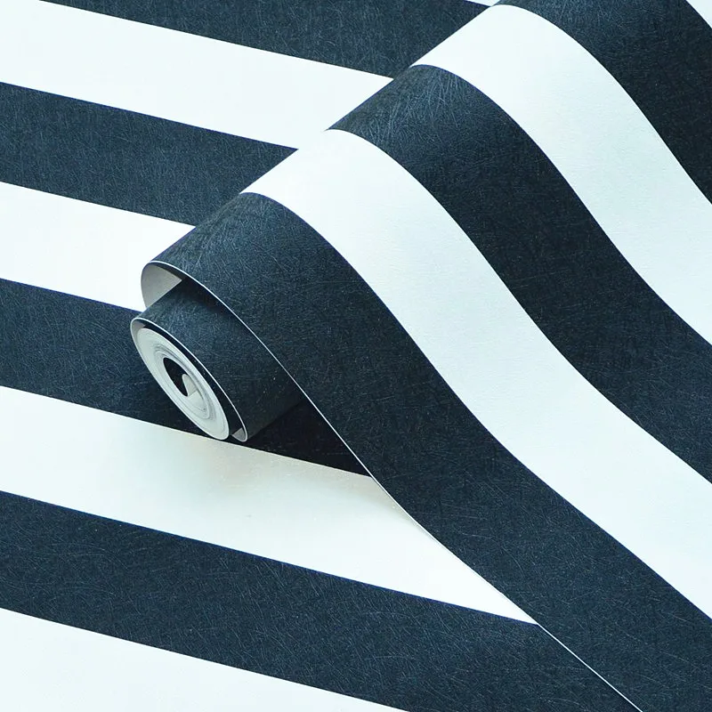 beibehang Modern black and white vertical stripe sticker waterproof wallpaper living room dining room aisle background wallpaper
beibehang Modern black and white vertical stripe sticker waterproof wallpaper living room dining room aisle background wallpaper