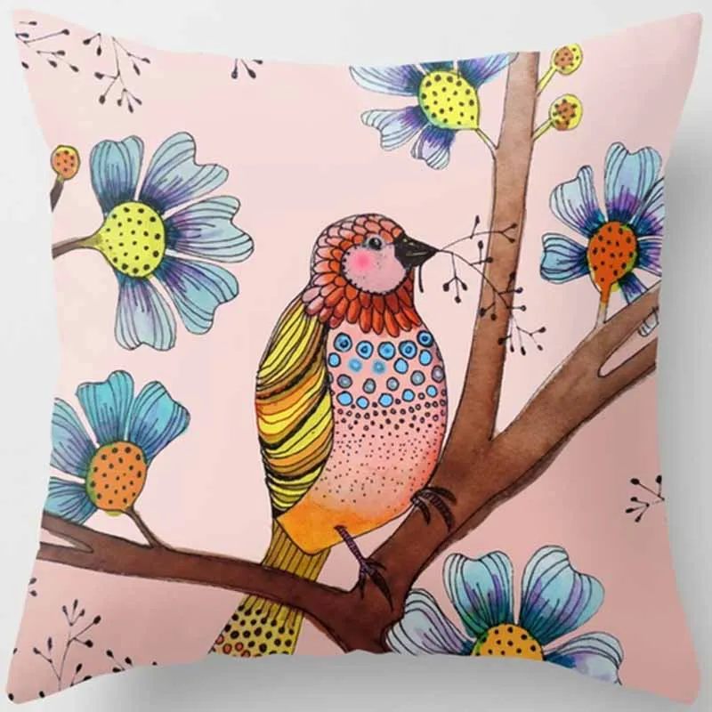 Hot sale trees birds pillow case beauty flowers square pillow cases home creative pattern bedroom pillow covers size 45*45cm
Hot sale trees birds pillow case beauty flowers square pillow cases home creative pattern bedroom pillow covers size 45*45cm