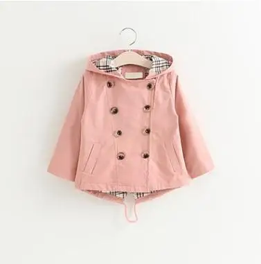 Children's Wear 2019 Spring Kids Girl Coat Embroidery Double Breasted Trench Cotton Hooded Jackets for Girls 3-8 Years MMXCN027
Children's Wear 2019 Spring Kids Girl Coat Embroidery Double Breasted Trench Cotton Hooded Jackets for Girls 3-8 Years MMXCN027