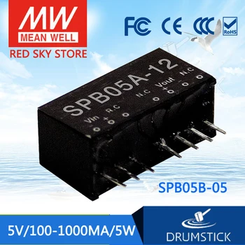 prosperity MEAN WELL SPB05B-05 5V 1000mA meanwell SPB05 5V 5W DC-DC Regulated Single Output Converter
prosperity MEAN WELL SPB05B-05 5V 1000mA meanwell SPB05 5V 5W DC-DC Regulated Single Output Converter