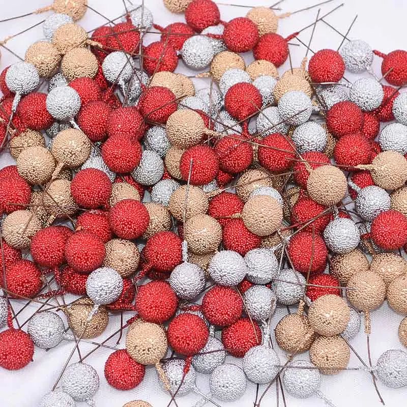 10pcs 2cm Mini Berries Gold Silver Artificial Flower Red Cherry Pomegranate Stamen Wedding Party Decoration DIY Wreath Supplies
10pcs 2cm Mini Berries Gold Silver Artificial Flower Red Cherry Pomegranate Stamen Wedding Party Decoration DIY Wreath Supplies