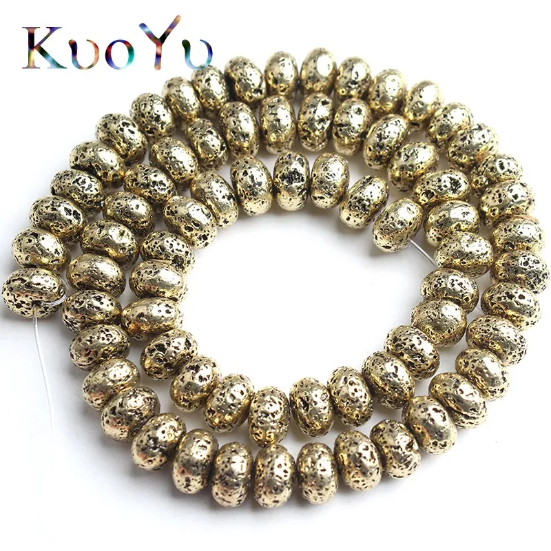 Natural Volcanic Lava Stone Hematite Cyan Plated Round Flat Shape Loose Beads For Jewelry Making DIY Bracelets 15''inch 6/8/10mm
Natural Volcanic Lava Stone Hematite Cyan Plated Round Flat Shape Loose Beads For Jewelry Making DIY Bracelets 15''inch 6/8/10mm