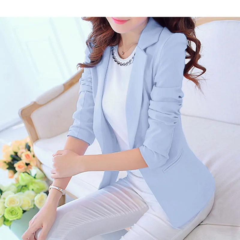 Bigsweety blazer mujer 2018 Women Single Breasted Blazers Overcoat Work Suits OL Outfits Feminino Autumn Business Coat Outwear
Bigsweety blazer mujer 2018 Women Single Breasted Blazers Overcoat Work Suits OL Outfits Feminino Autumn Business Coat Outwear