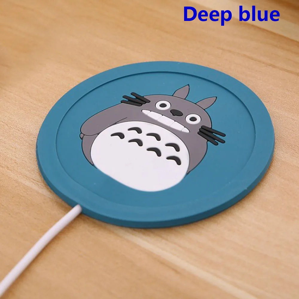 1 Pc USB Cup Pad Cartoon Silicone Warmer Coffee Tea Drink usb Heater Tray cup mat Gadgets
1 Pc USB Cup Pad Cartoon Silicone Warmer Coffee Tea Drink usb Heater Tray cup mat Gadgets