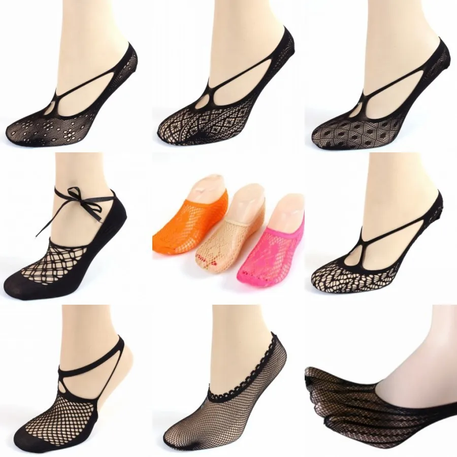 women sexy hollow mesh nightclub silk socks spring summer invisible boat socks with lace female high elastic nylon ankle socks
women sexy hollow mesh nightclub silk socks spring summer invisible boat socks with lace female high elastic nylon ankle socks