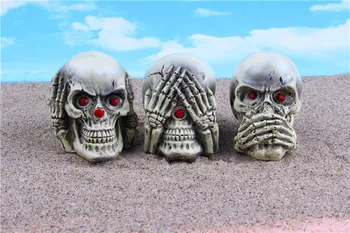 Resin mental sand table decoration accessories skull 3 pieces use for medical psychology teaching model
Resin mental sand table decoration accessories skull 3 pieces use for medical psychology teaching model